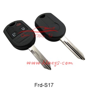 Ford 2 + 1 Knappar Remote nyckeln skal