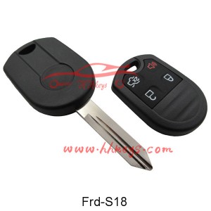 Ford 3+1 Buttons Remote key shell