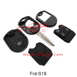 Ford 3+1 Buttons Remote key shell