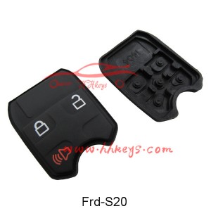 Ford 2+1 Buttons Remote Rubber pad