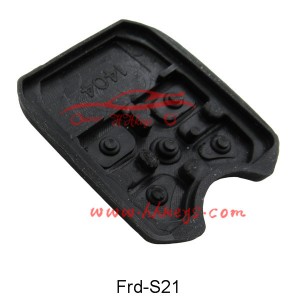 Ford 3+1 Buttons Remote Rubber pard