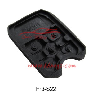 Ford 5+1 Buttons Remote Rubber pad