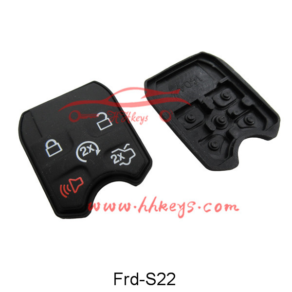 100% Original Oem Silicone Key Cover -
 Ford 5+1 Buttons Remote Rubber pad – Hou Hui