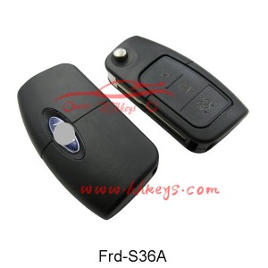 Ford Focus 3 Buttons Flip Key Shell (*2 button)