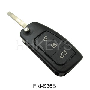 Ford Focus 3 Buttons Flip Key Shell