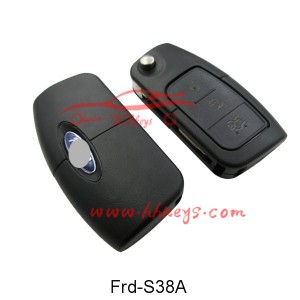 Ford Mondeo 3 Button Flip Key Shell