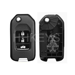 3 Buttons Modified Flip Key Shell for Honda