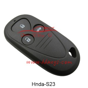 Honda Acura 3 Button Remote Key Shell