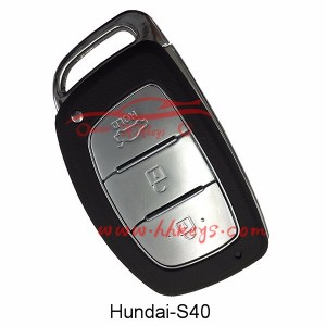 Hyundai 3 Buttons Smart Key Shell