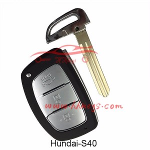 Hyundai 3 Buttons Smart Key Shell