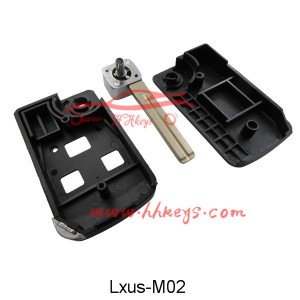 OEM/ODM Factory China Good Quality for Lexus Remote Modified Flip Key Shell 3 Button