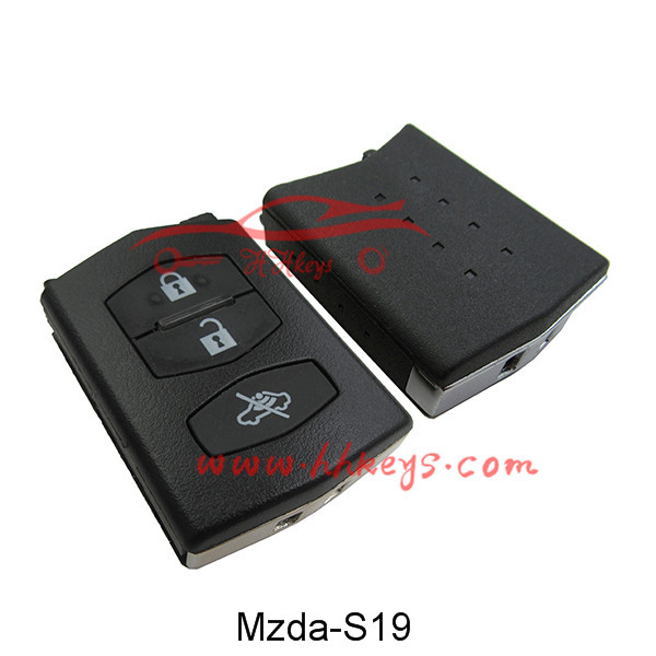 Reasonable price Replacement Car Key -
 Mazda 3 Buttons Remote Key Shell Part – Hou Hui