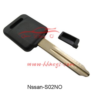 Nissan Transponder Key Shell With Plug No Logo