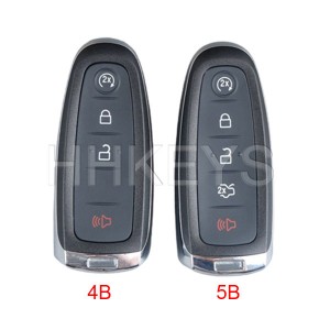 4/5 Buttons Remote Car Key Fob for Ford Edge Escape
