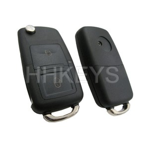 2 Buttons Flip Key Shell For VW