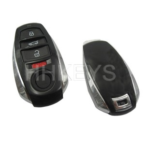 VW Touareg 3+1 Buttons Smart Key Shell