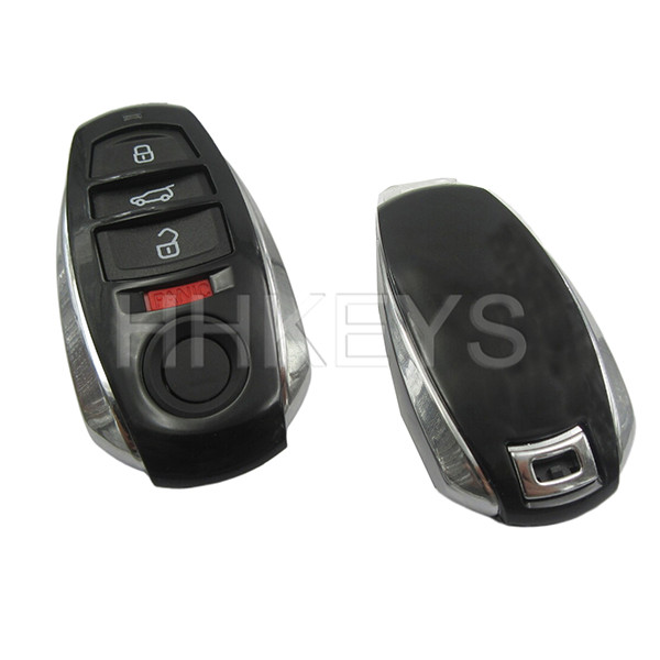 VW Touareg 3+1 Buttons Smart Key Shell Featured Image