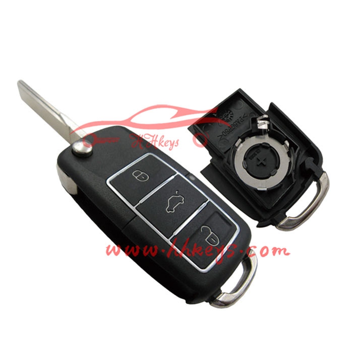 Vw polo B5 Style Clone Key Blank With huhui