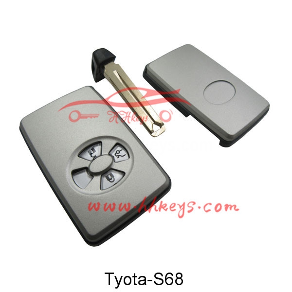Toyota 3 Buttons Smart key shell