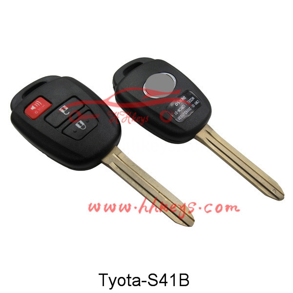 Toyota 2+1 Buttons Remote key shell