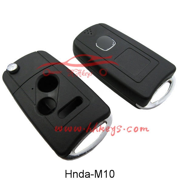 Honda 2+1 Buttons Modified Flip Key Shell No Buttons