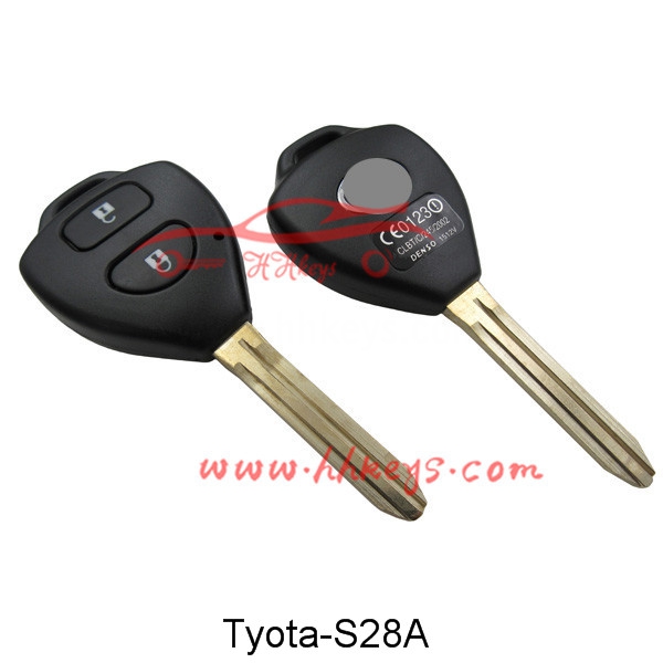 Toyota 2 Buttons Remote key shell