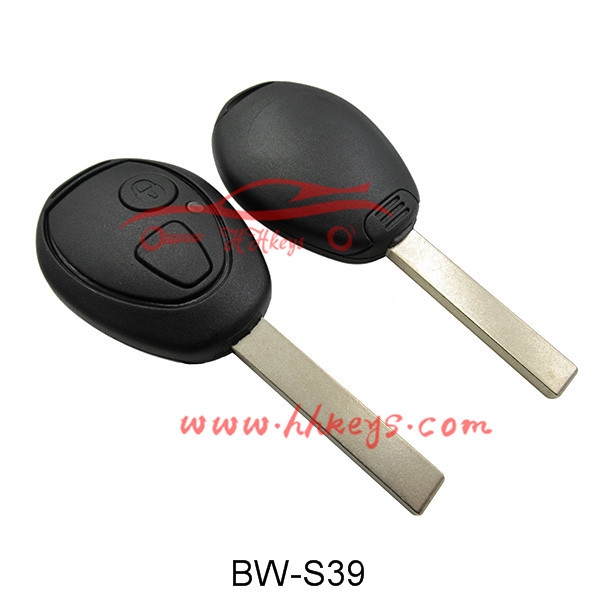 BMW Mini 2 Button Remote Prìomh FOB No Suaicheantas