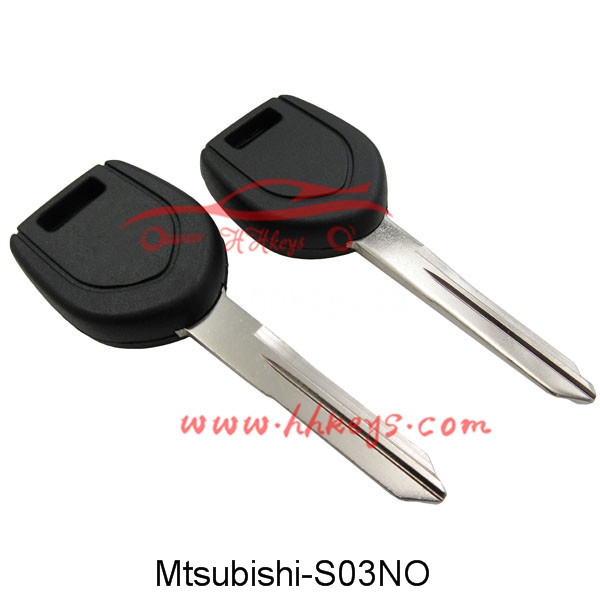 Mitsubishi Transponder key shell No Logo