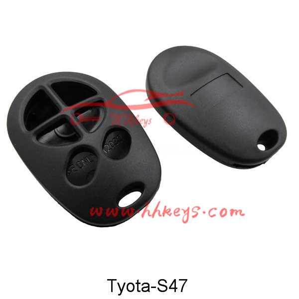 Toyota 6 Buttons Remote key Case
