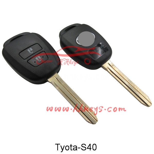 Toyota 2 Buttons Remote key shell