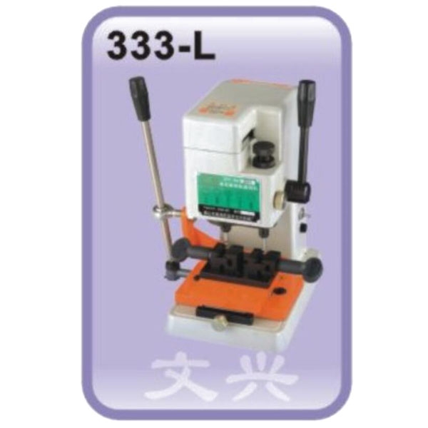Vertical-key copy machine Wenxing 333-L? Portable car key cutting machine na may vertical cutter