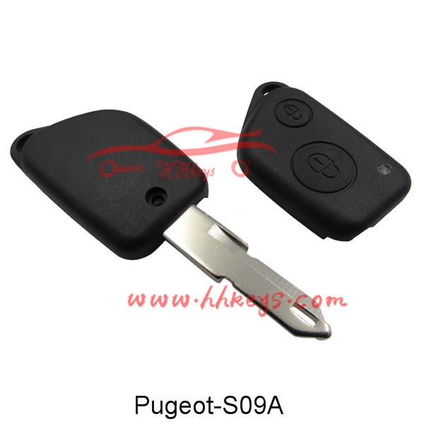 Factory Price For Blank Keys For Cars -
 Peugeot 206 2 Button Remote Key Shell With Screw No Logo – Hou Hui
