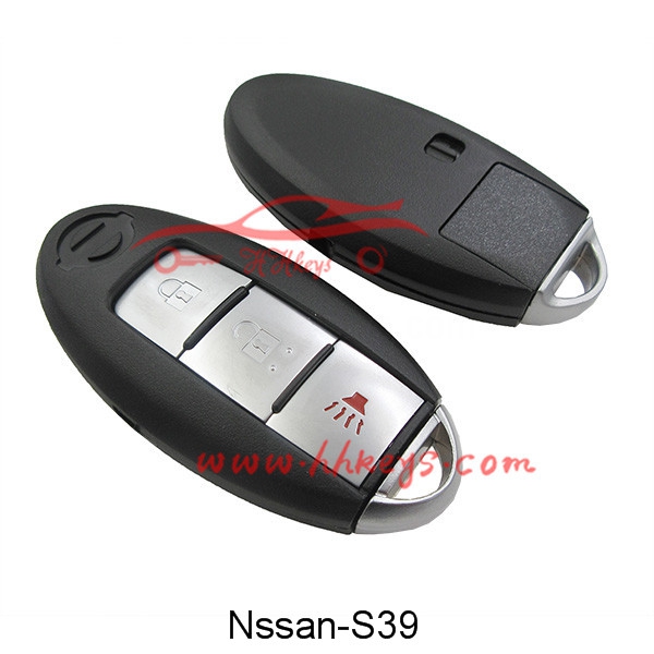 Old Nissan Type 2 + 1 Buttons Smart Prìomh FOB