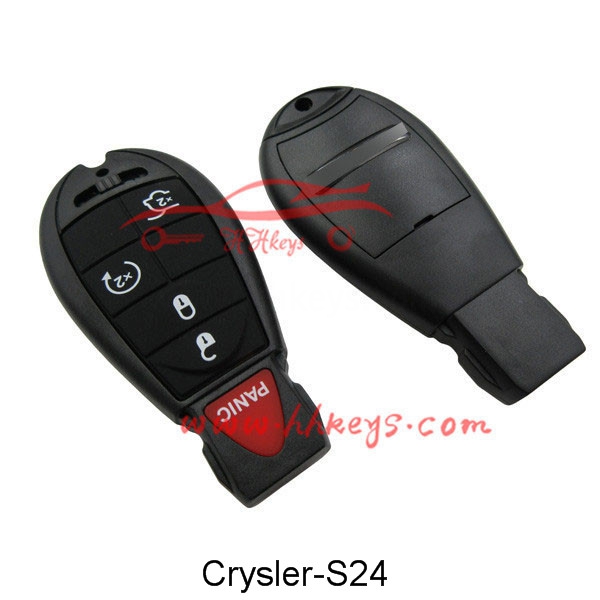 Hot sale Flip Remote Car Key Fob -
 Chrysler 4+1 Buttons smart key shell – Hou Hui