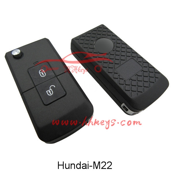 Super Purchasing for 238bs Cutting Machine -
 Hyundai 2 Buttons modified flip key shell – Hou Hui