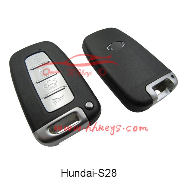 Hyundai 4 Buttons Remote key shell