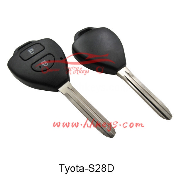 Toyota 2 Buttons Remote key shell