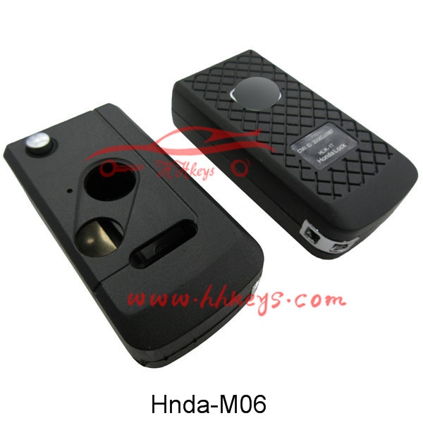 Hot New Products Obd2 Key Programmer -
 Honda 2+1 Button Modified Flip Key Shell No Buttons – Hou Hui