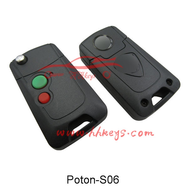 Original Factory 4d60 Glass Chip -
 Proton 2 Buttons Modified Flip Key Fob With Right Blade – Hou Hui