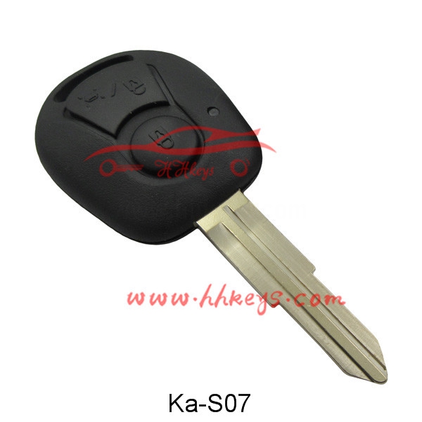 Kia SSANGYONG 2 Button Remote Key Shell Fob With Logo