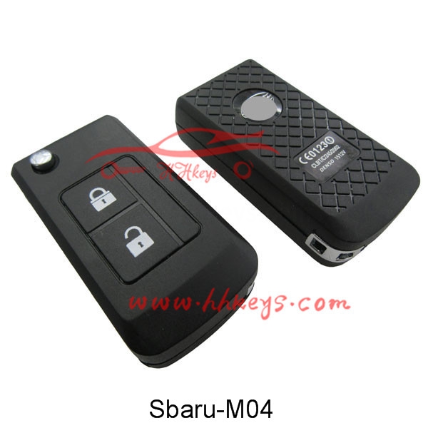 Subaru 2 Buttons Modified Folding Remote Key Shell