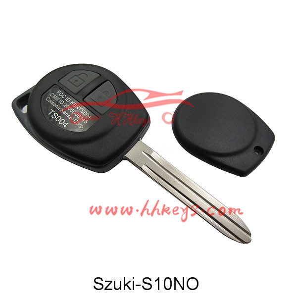 Suzuki Swift 2 Button Remote Key Shell No Logo