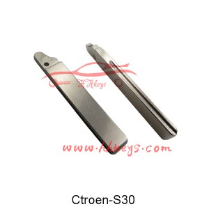 Citroen/Peugeot 407 Blade HU83 Groove Blade For Flip Key