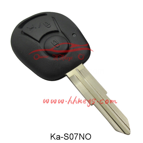 Kia SSANGYONG 2 Button Remote Key Cover Fob No Logo