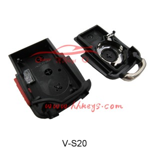 High reputation Auto Chips -
VW 3+Panic Button Remote Key Fob Case – Hou Hui detail pictures