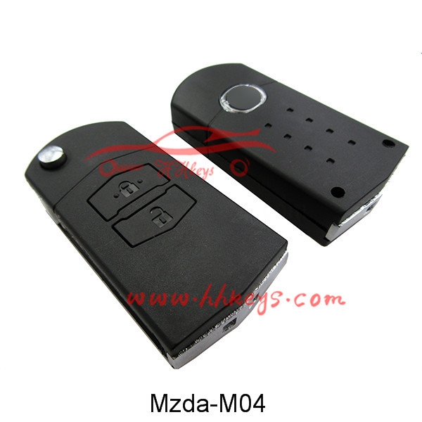 Big Discount Auto Cn3 Transponder Chip -
 Mazda 2 Buttons Modified Flip Remote Key Shell No Logo – Hou Hui