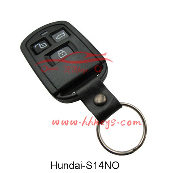 Hyundai Sonata 3 Buttons Remote Key Shell No Logo