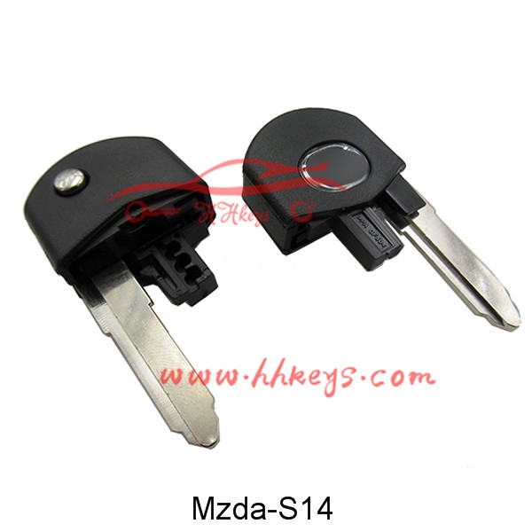 professional factory for 4d Transponder Chip -
 Mazda Flip Remote Key Head – Hou Hui