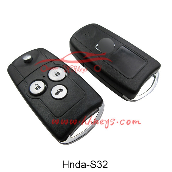 Honda 3 Button Flip Hōle Key Blank