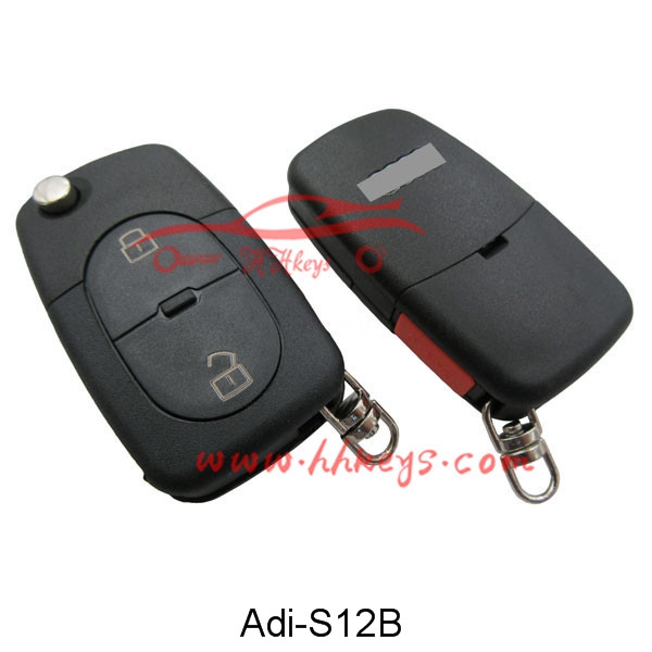 Best Price for Remote Key Fob Shell -
 Audi 2+1 Buttons Flip Key Shell With 1616 Battery Holder (CR1616) – Hou Hui